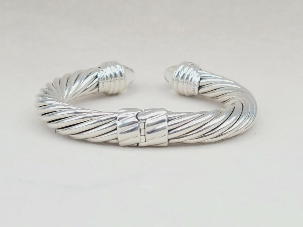 David Yurman Bracelet 10mm – Prasiolite & Diamonds