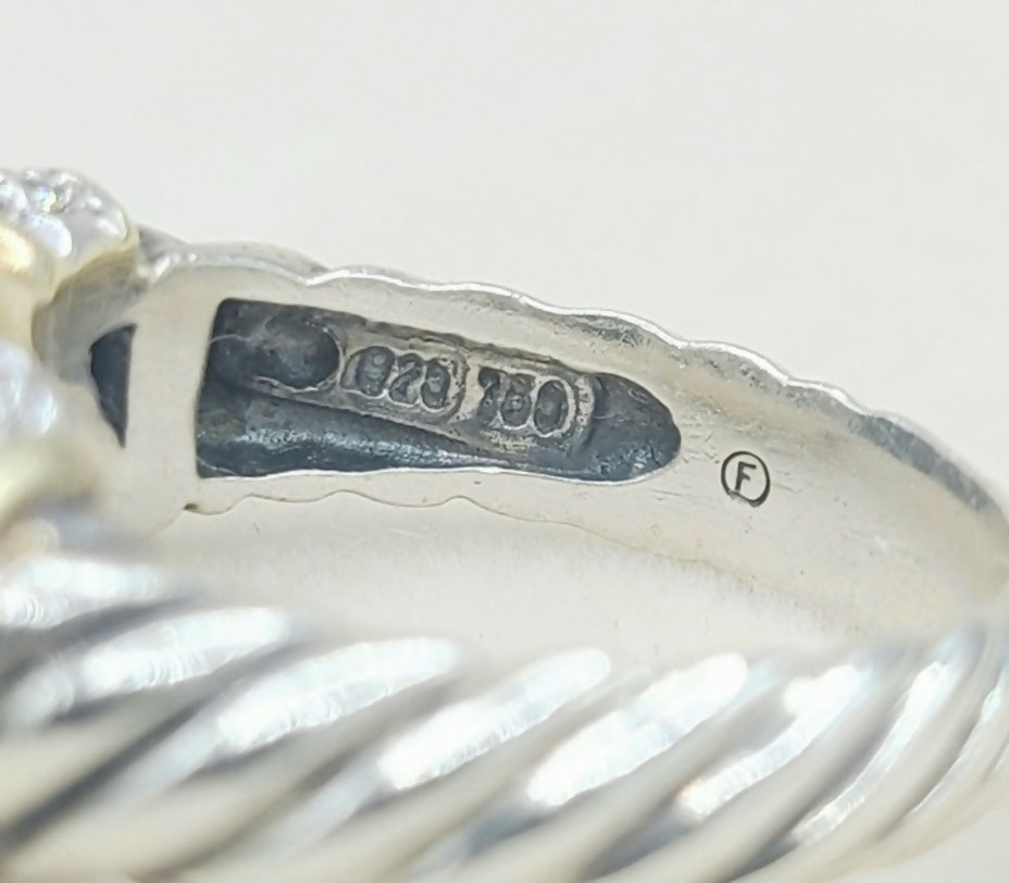David Yurman Capri Ring – 10mm Peruvian Opal