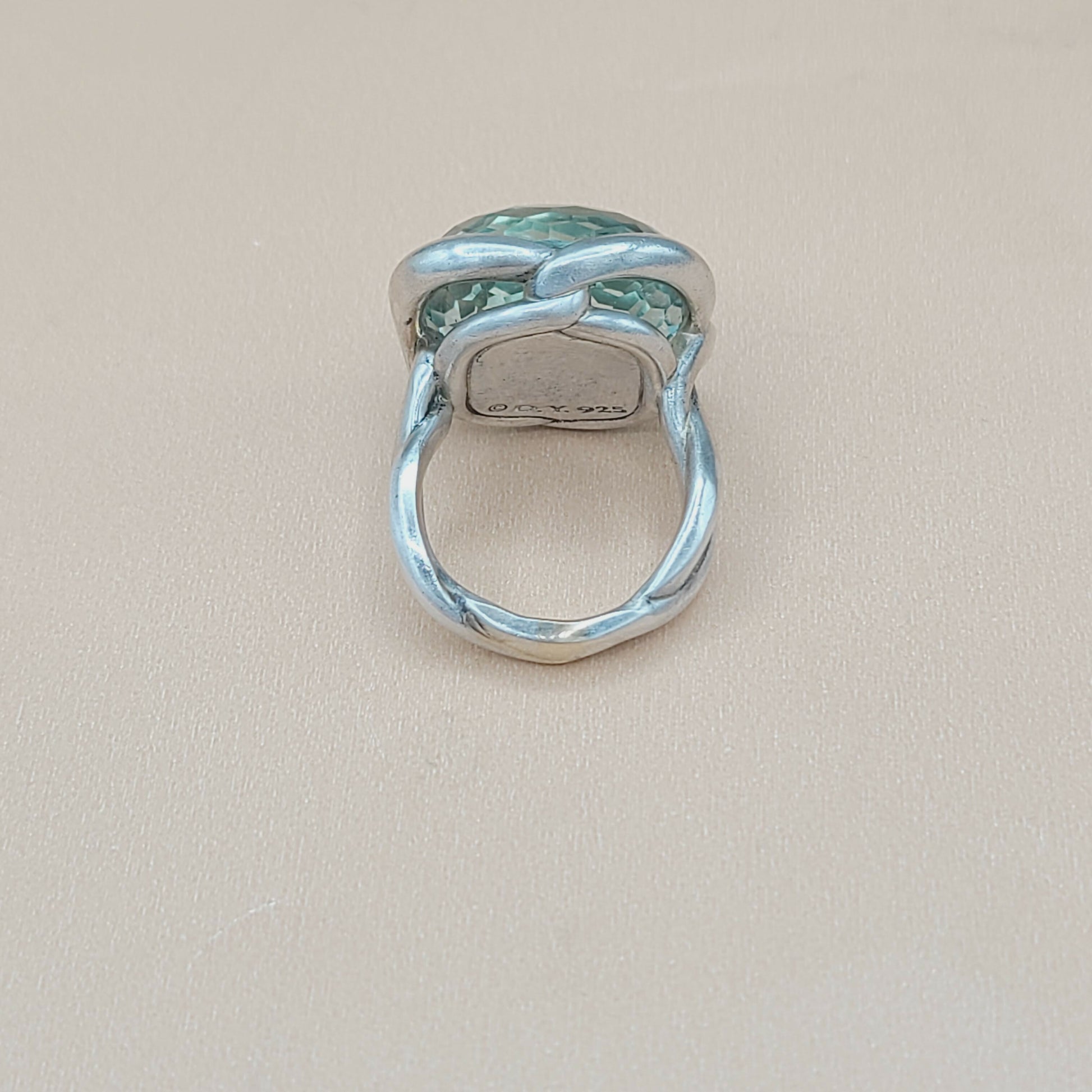    David-Yurman-20mm-Prasiolite-Continuance-Ring