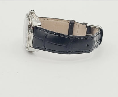    David Yurman 32mm Thoroughbred Quartz Watch With Black Diamonds