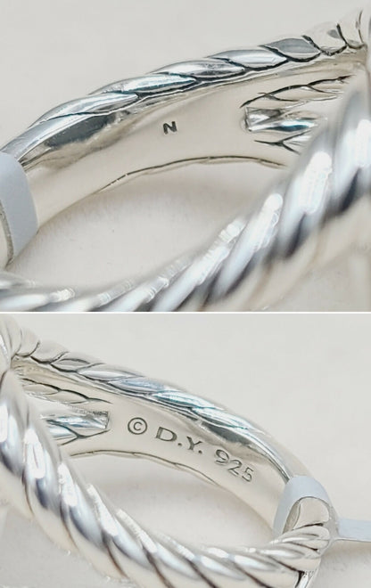    David Yurman Albion 14mm Black Orchid Diamond Ring