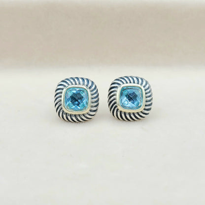    David-Yurman-Albion-Blue-Topaz-Earrings-