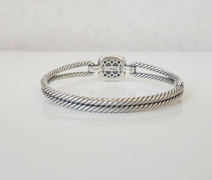    David Yurman Albion Bracelet with Diamonds