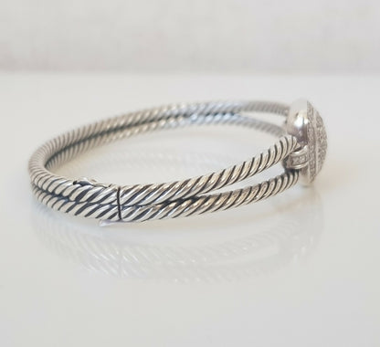    David Yurman Albion Bracelet with Diamonds