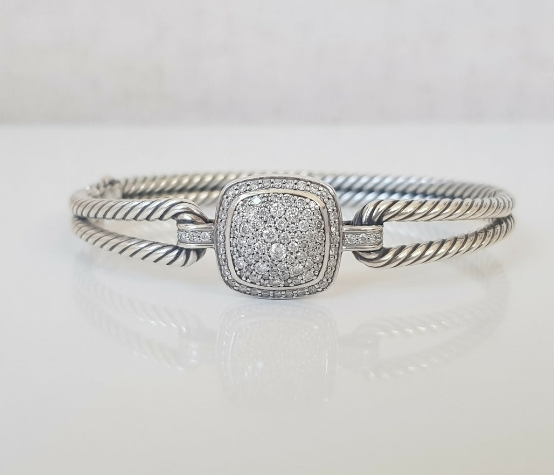    David Yurman Albion Bracelet with Diamonds