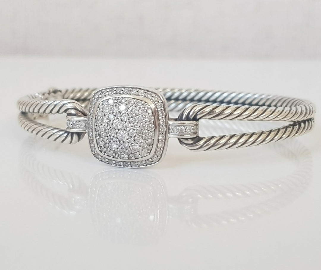    David Yurman Albion Bracelet with Diamonds