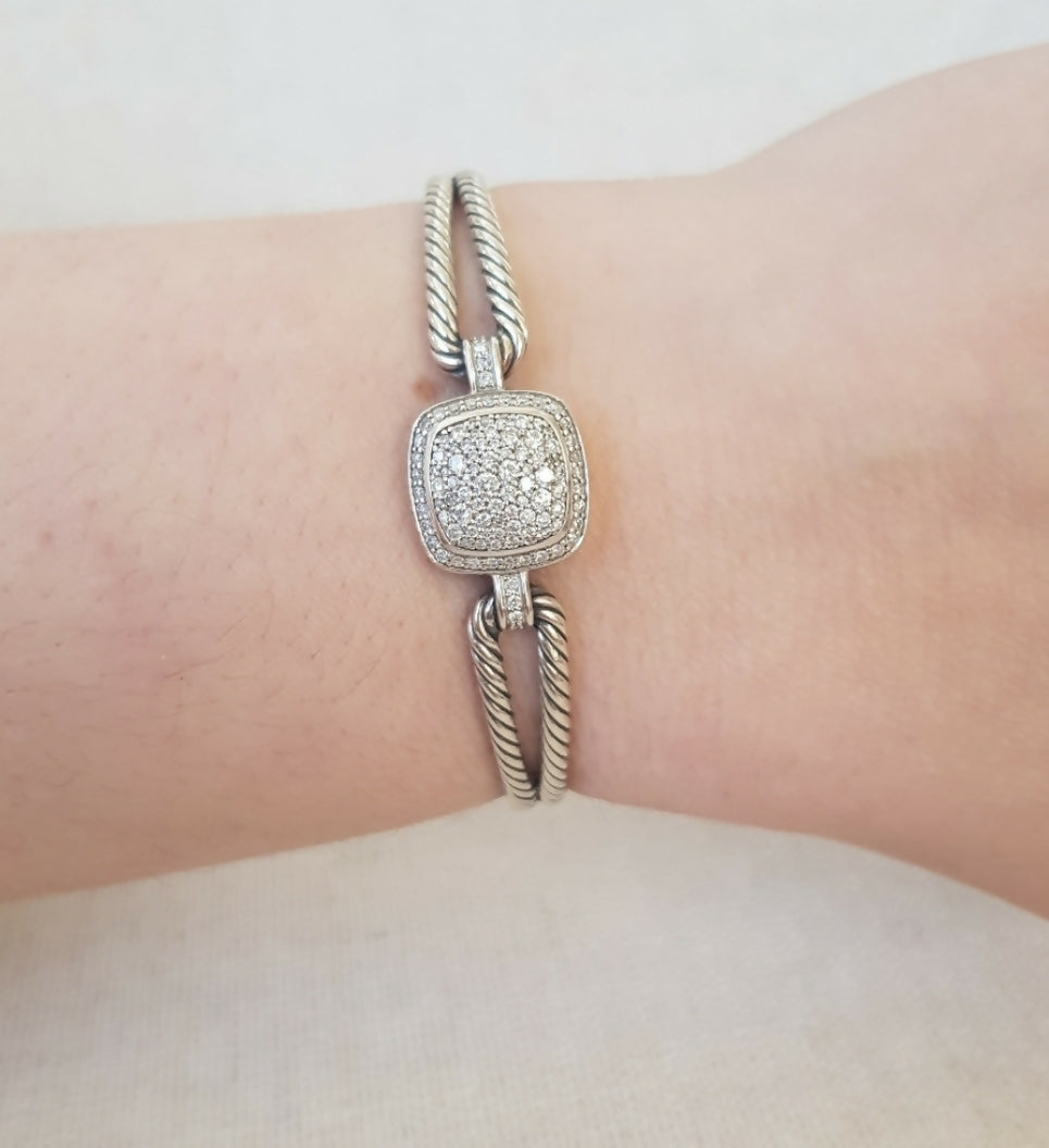    David Yurman Albion Bracelet with Diamonds