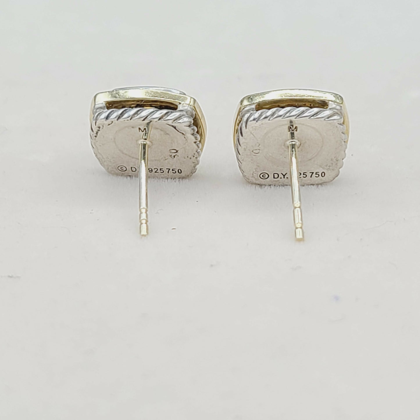    David Yurman Albion Candy Earrings Citrine & Yellow Sapphire