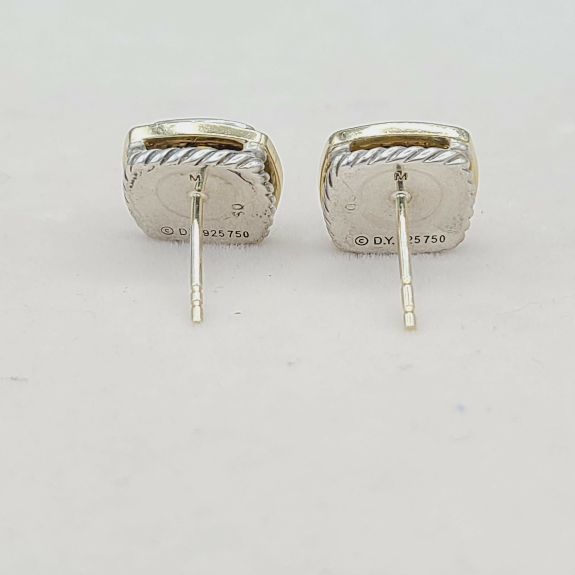    David Yurman Albion Candy Earrings Citrine & Yellow Sapphire