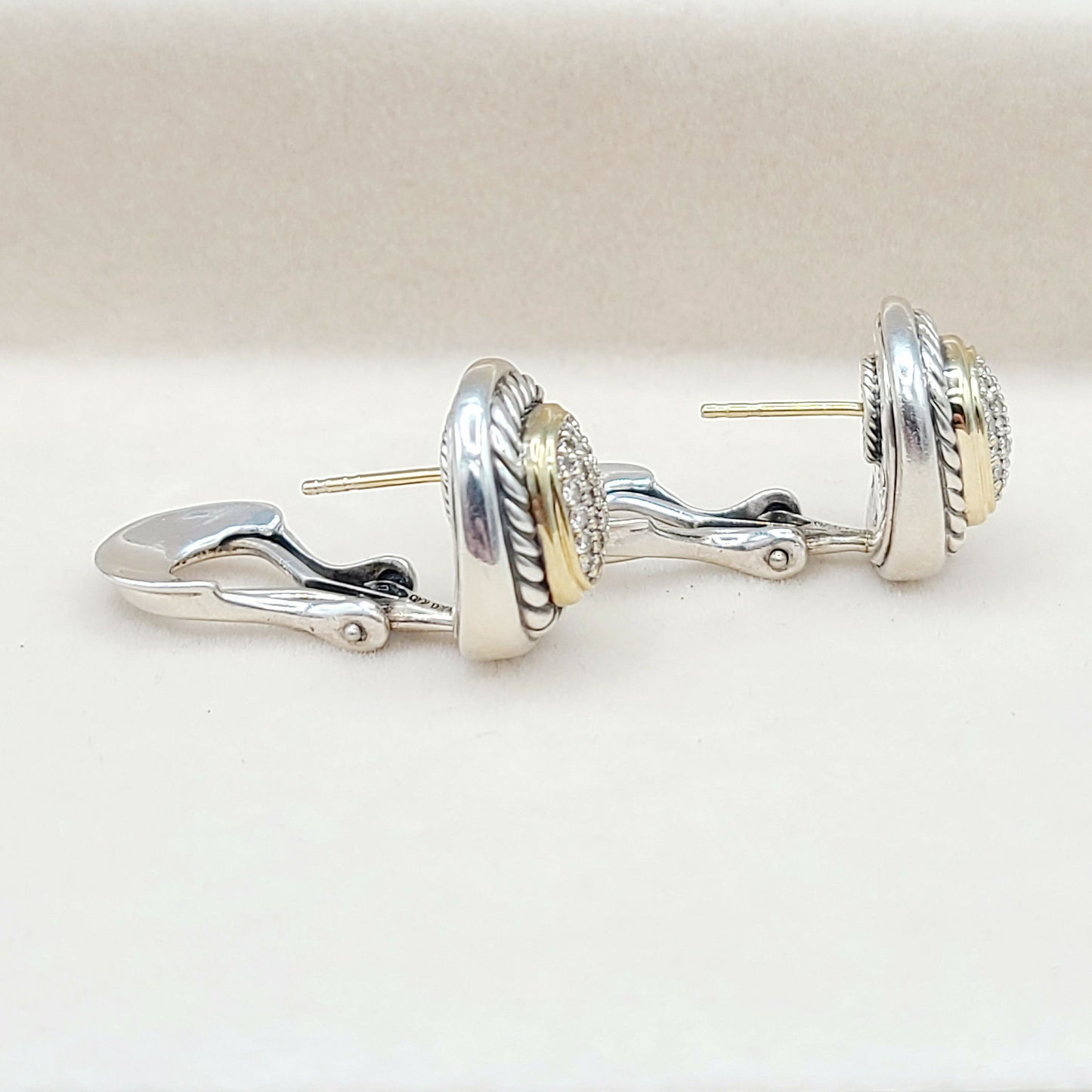    David-Yurman-Albion Diamond Earrings-