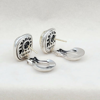    David-Yurman-Albion Diamond Earrings-