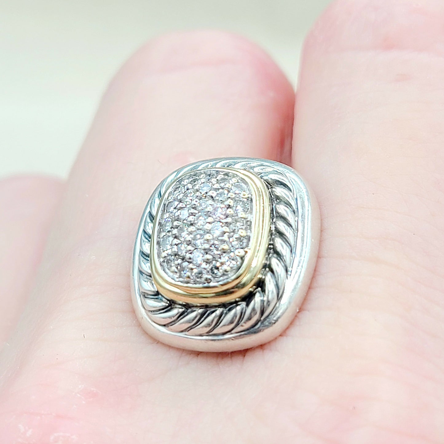    David-Yurman-Albion Diamond Earrings-