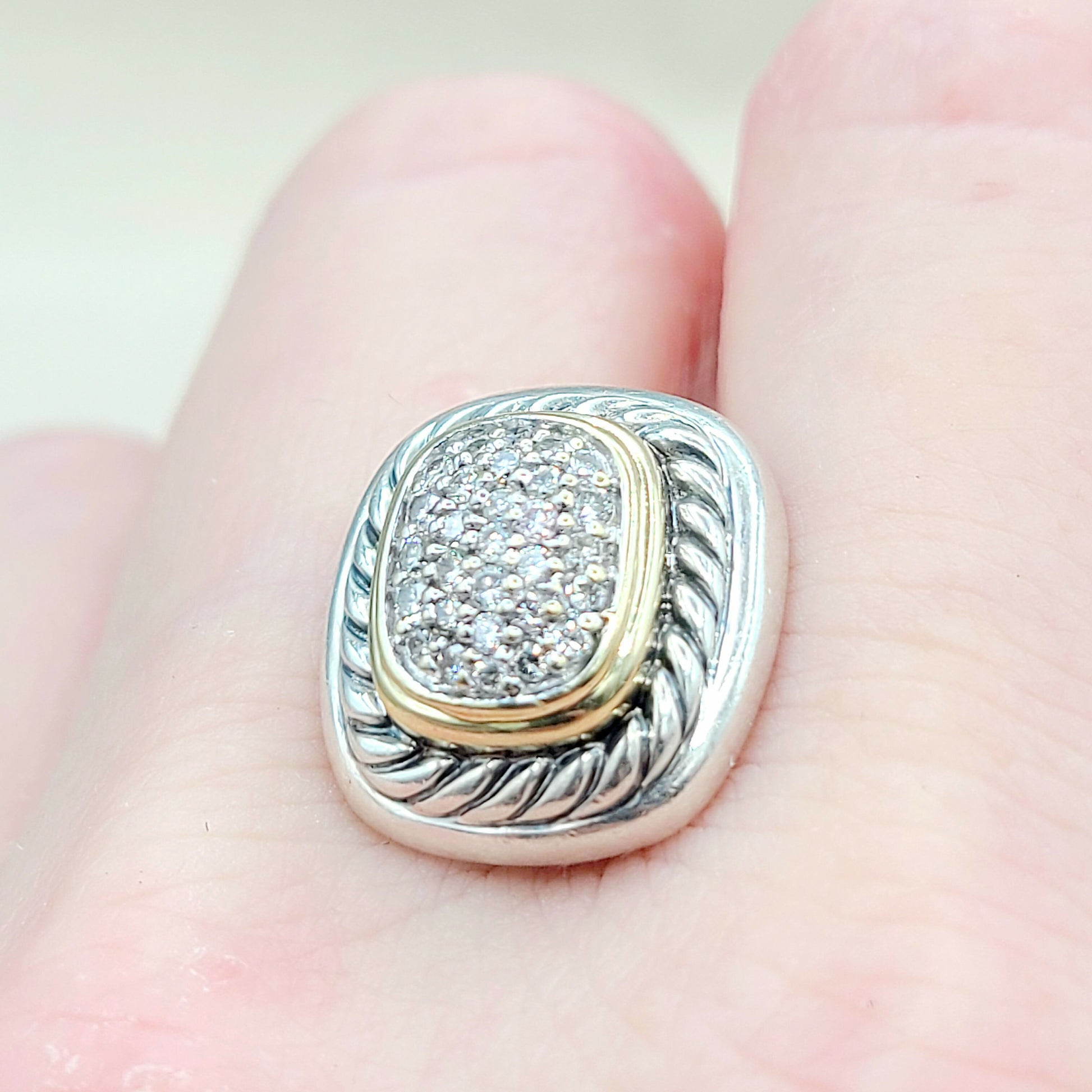    David-Yurman-Albion Diamond Earrings-