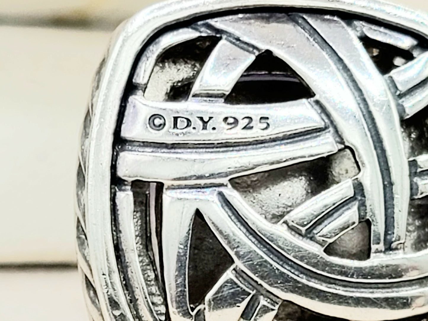    David Yurman Albion Pendant 14mm Lavender Moon Quartz