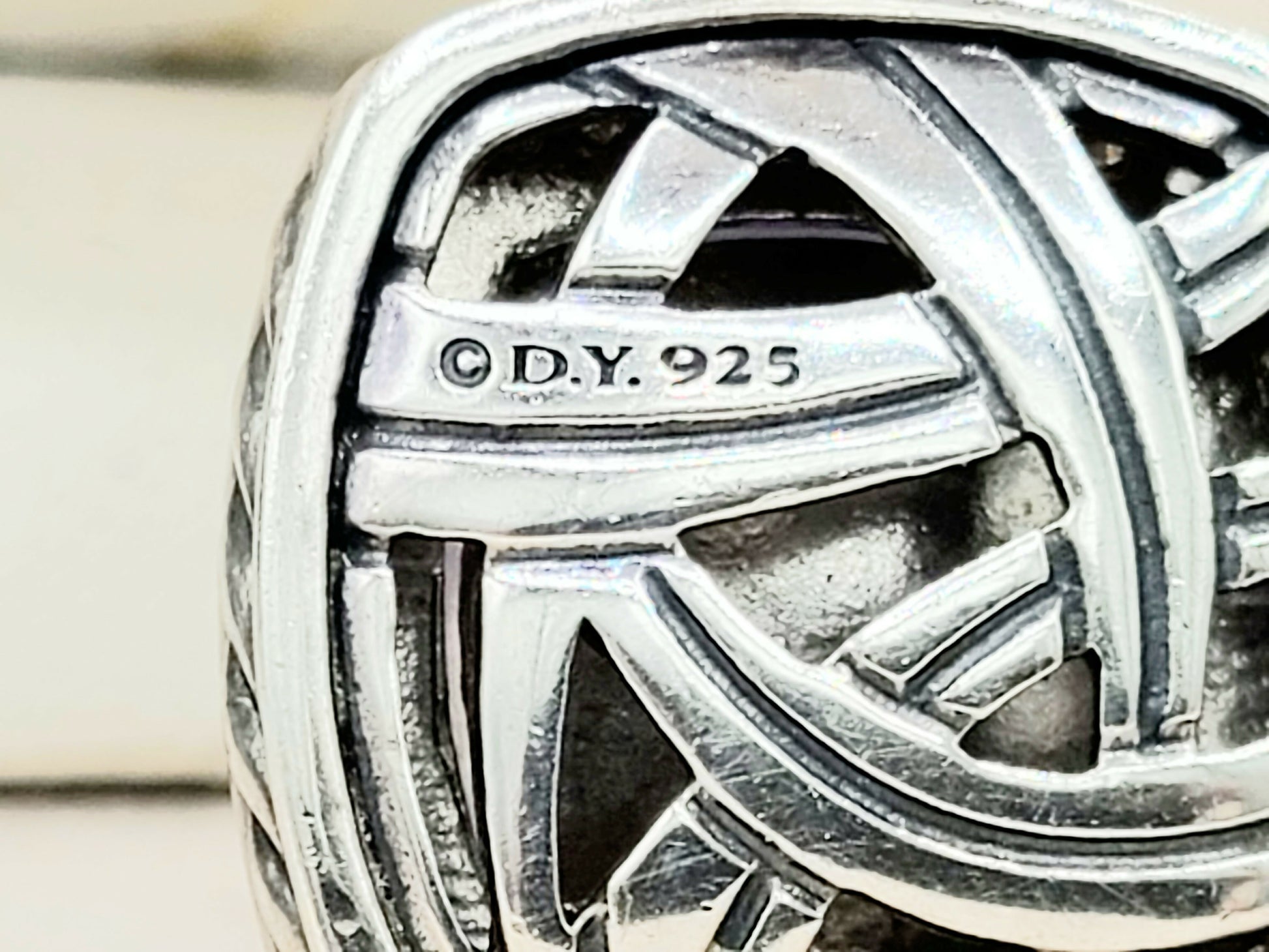    David Yurman Albion Pendant 14mm Lavender Moon Quartz