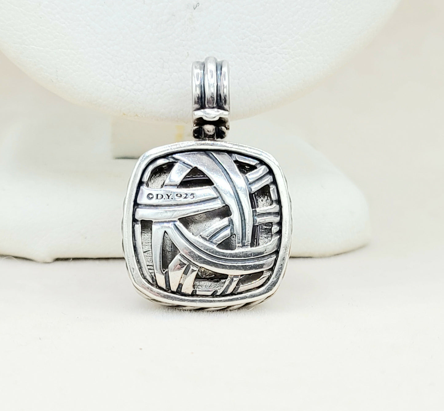    David Yurman Albion Pendant 14mm Lavender Moon Quartz