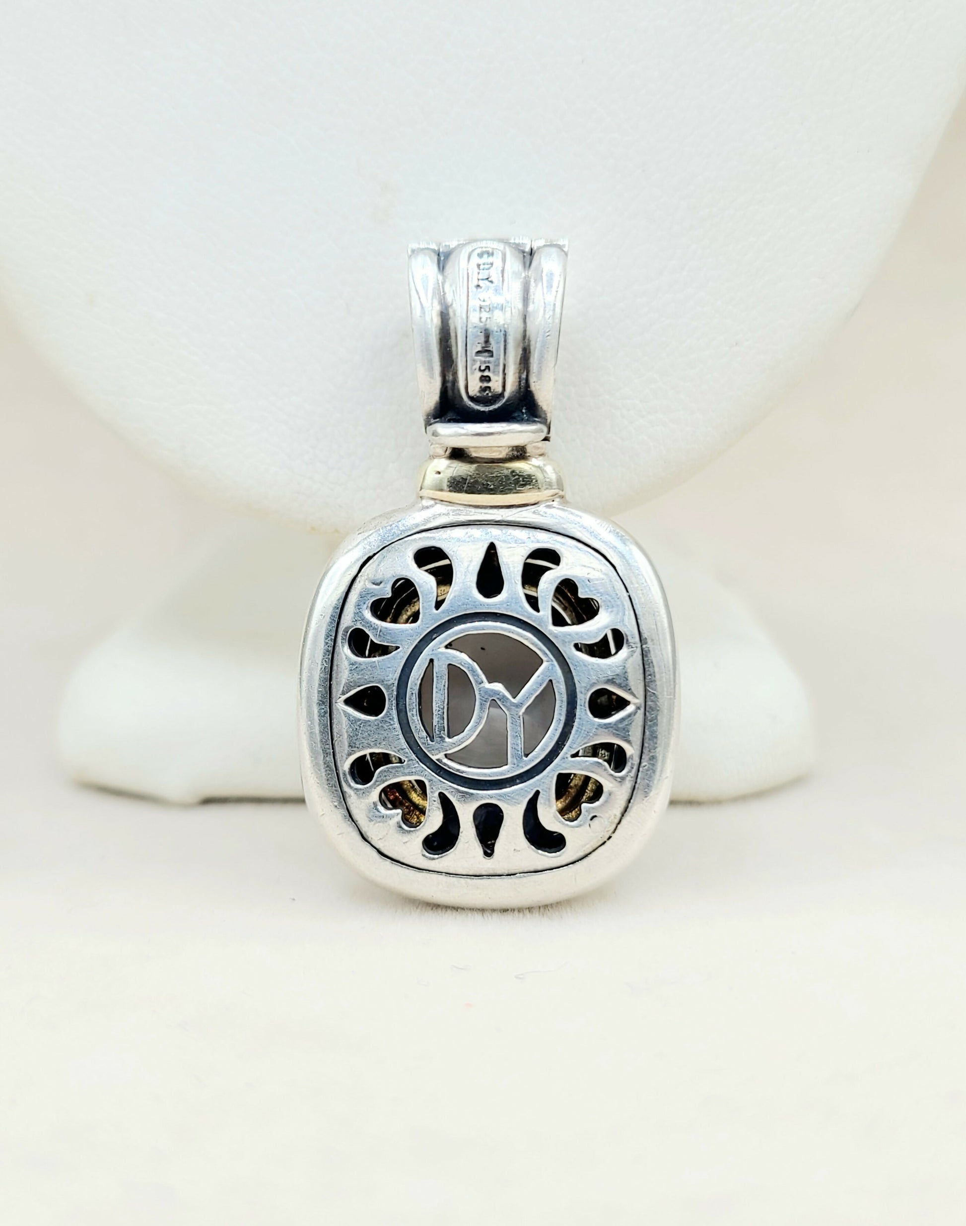    David Yurman Albion Pendant Large Pearl & Gold
