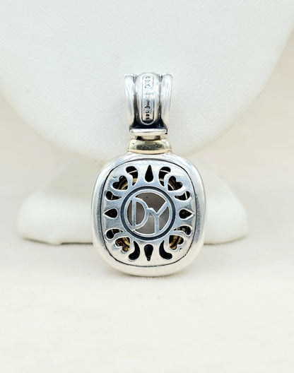    David Yurman Albion Pendant Large Pearl & Gold