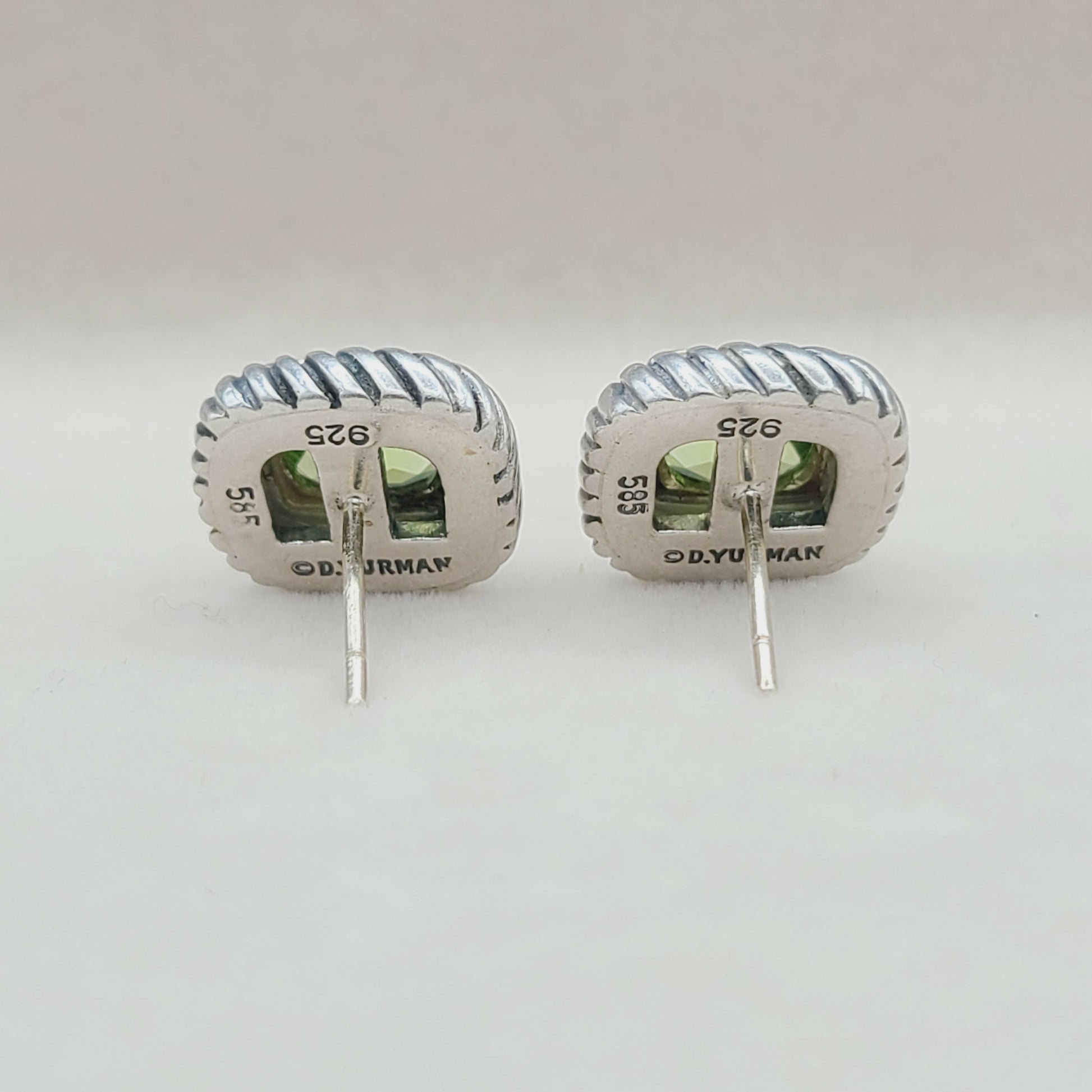    David-Yurman-Albion-Peridot-Cable-Earrings-