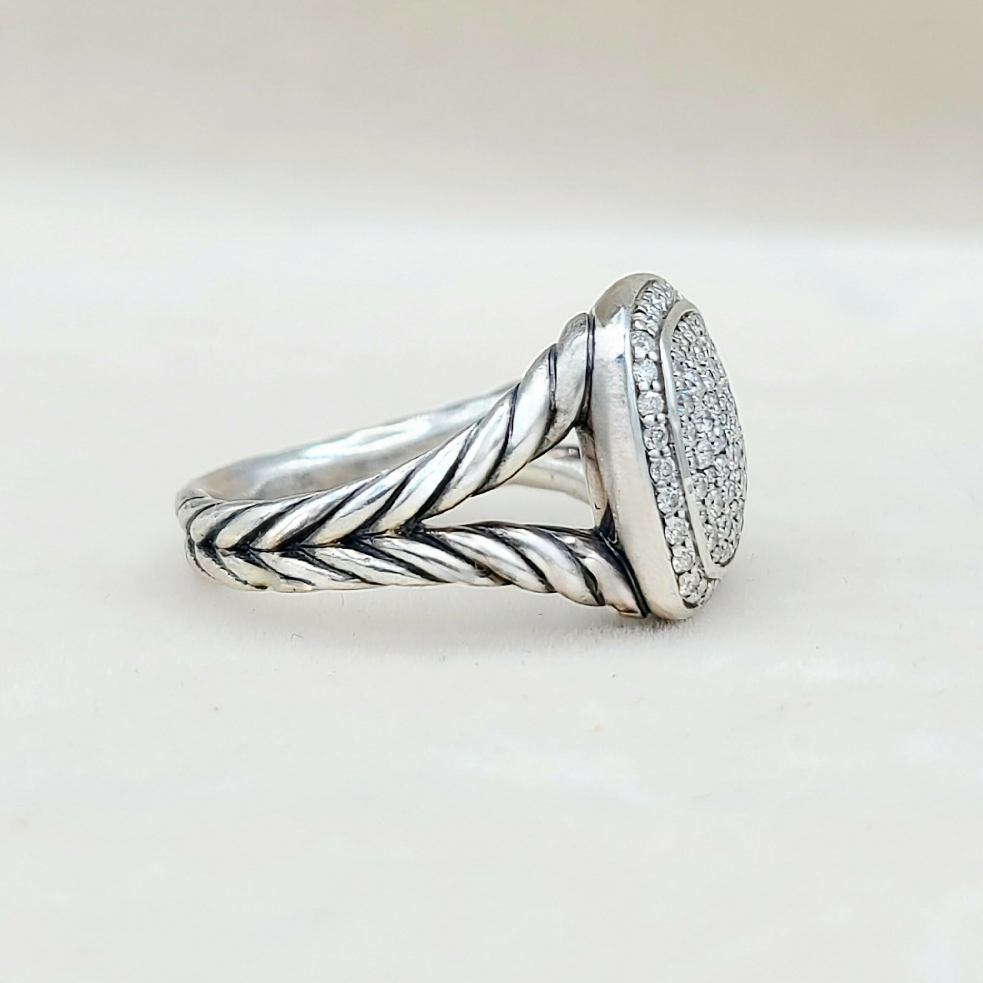    David Yurman Albion Ring Pavé Diamonds