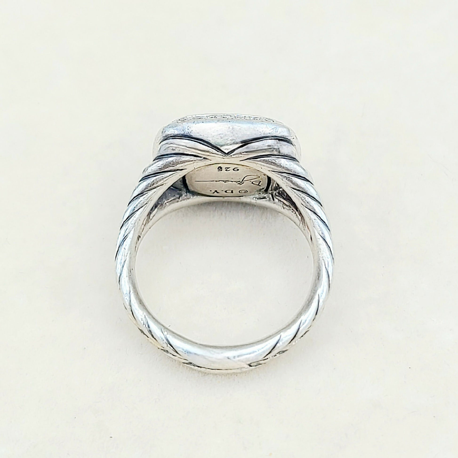    David Yurman Albion Ring Pavé Diamonds