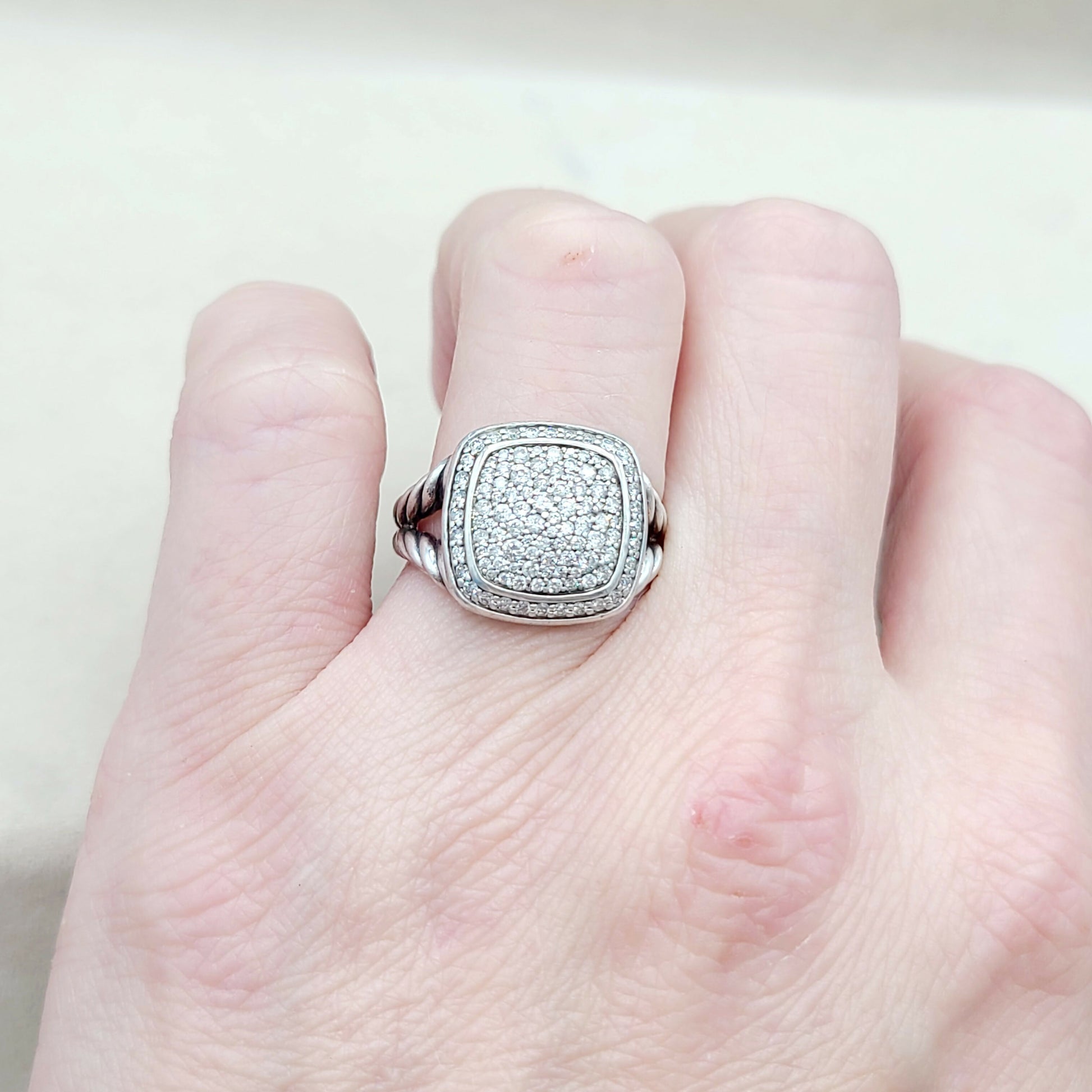    David Yurman Albion Ring Pavé Diamonds