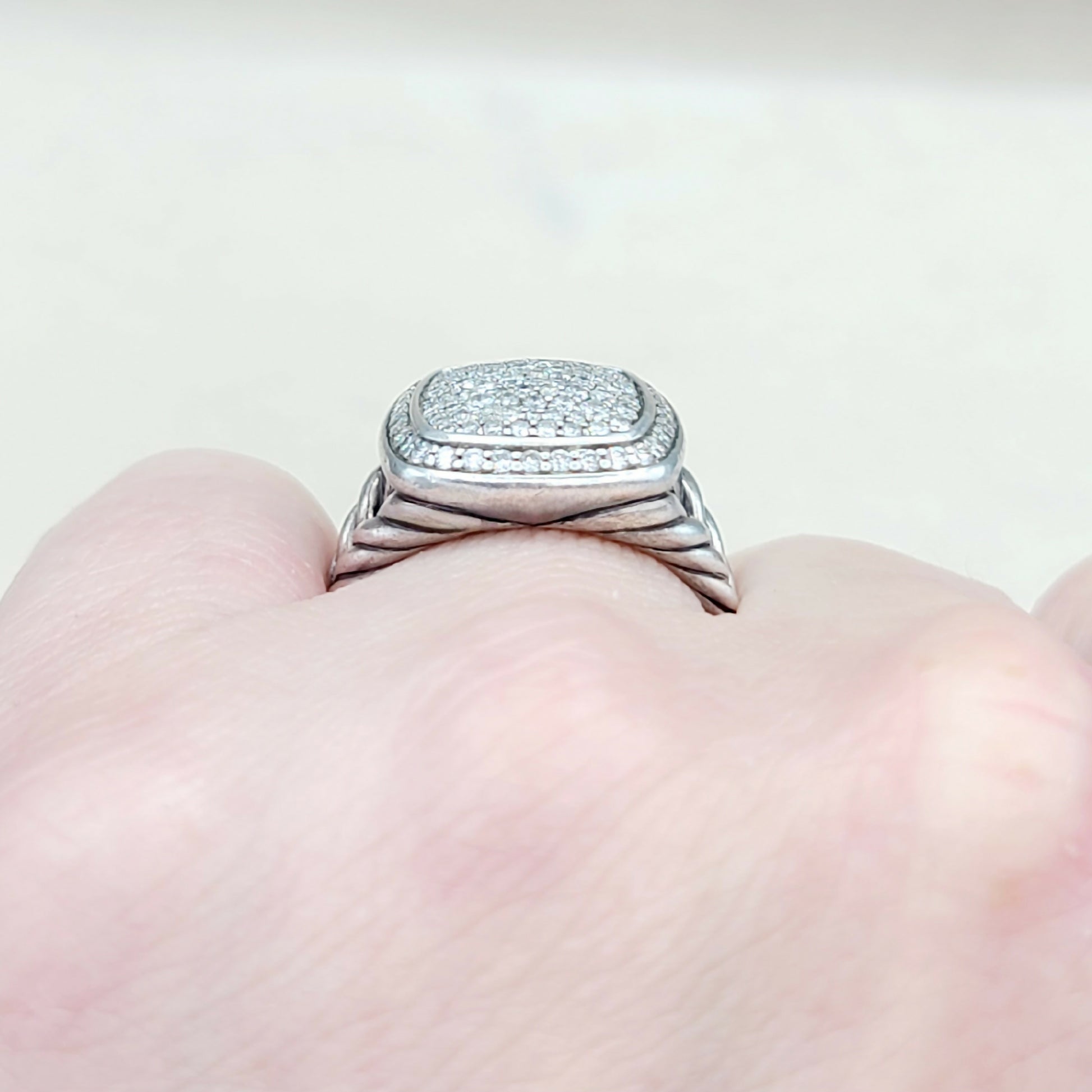    David Yurman Albion Ring Pavé Diamonds