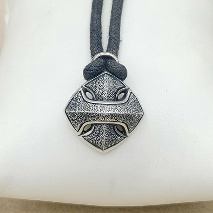    David Yurman Armory Cushion Pendant Necklace