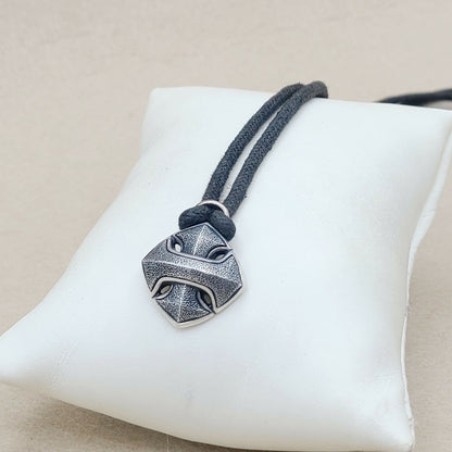    David Yurman Armory Cushion Pendant Necklace
