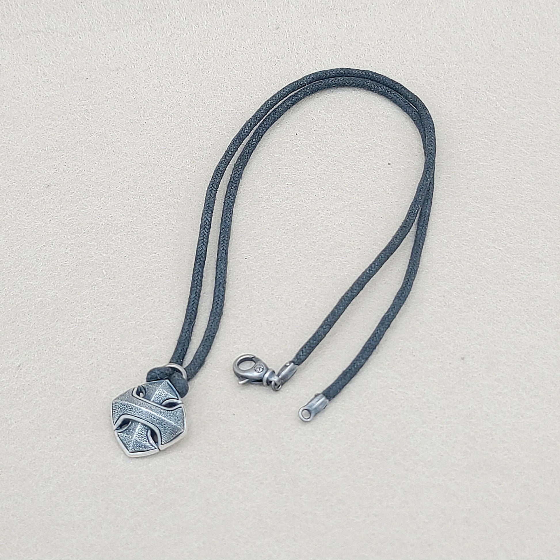    David Yurman Armory Cushion Pendant Necklace