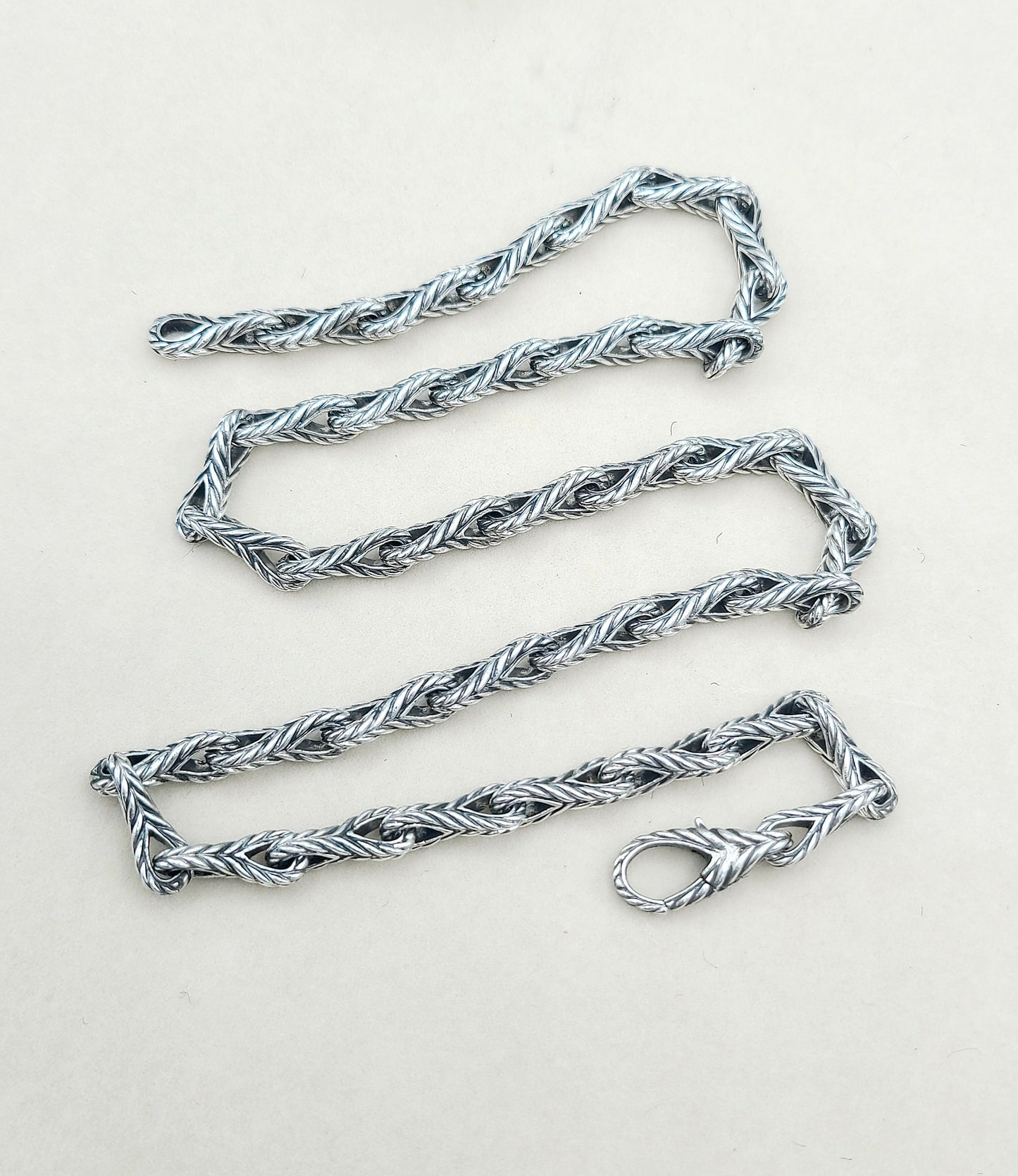    David Yurman Chevron Link Necklace-