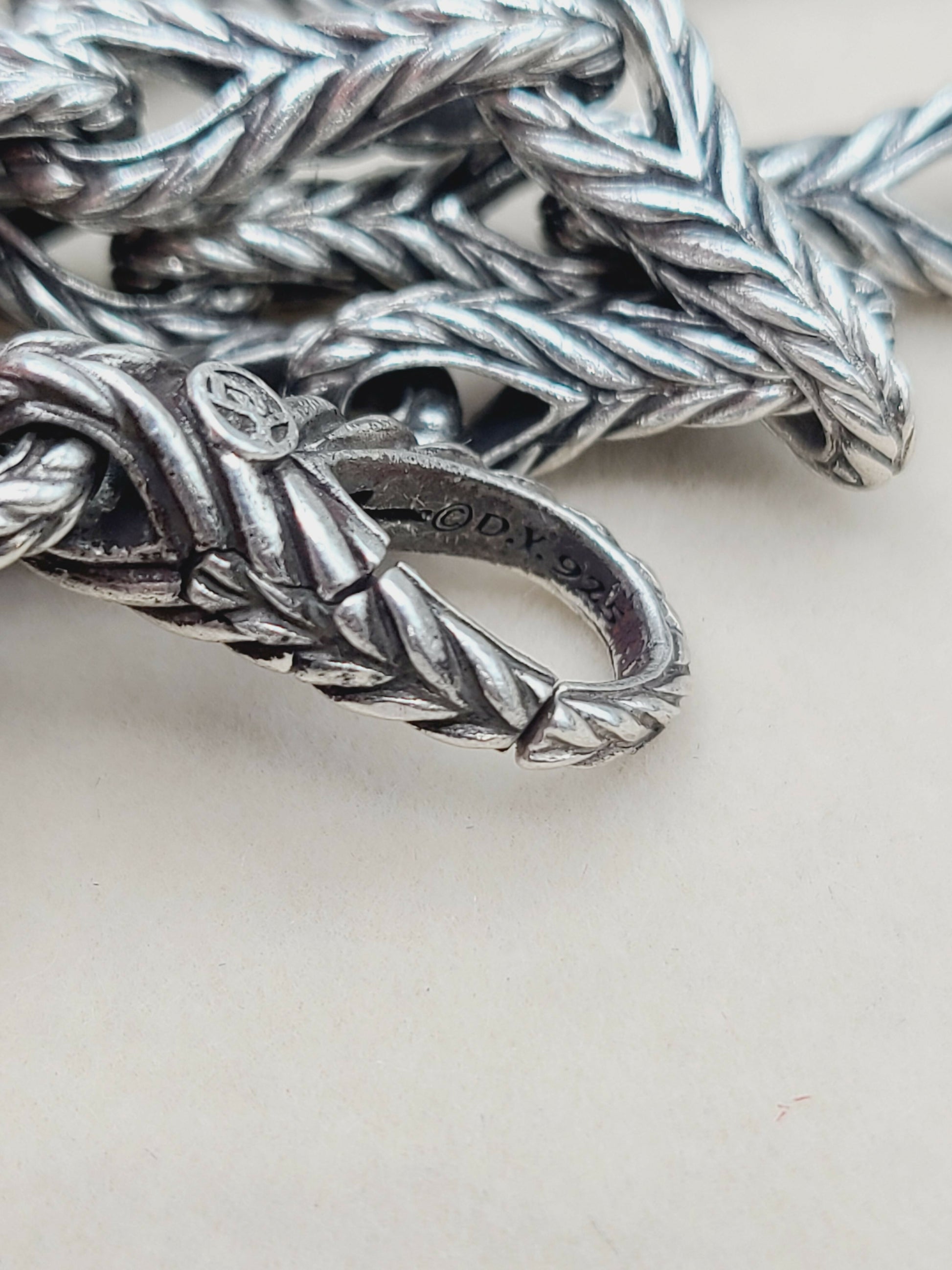   David Yurman Chevron Link Necklace-