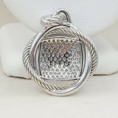    David Yurman Infinity Large Pendant – Diamonds