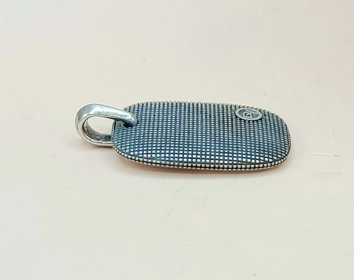    David Yurman Large Sky Pendant Tablet in Sterling Silver