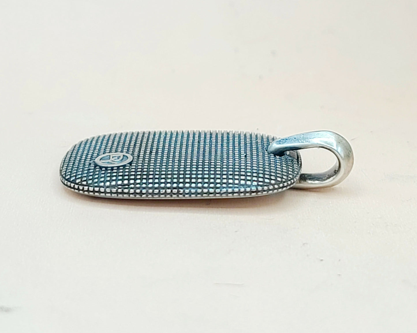    David Yurman Large Sky Pendant Tablet in Sterling Silver