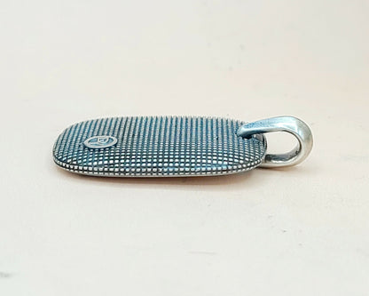    David Yurman Large Sky Pendant Tablet in Sterling Silver
