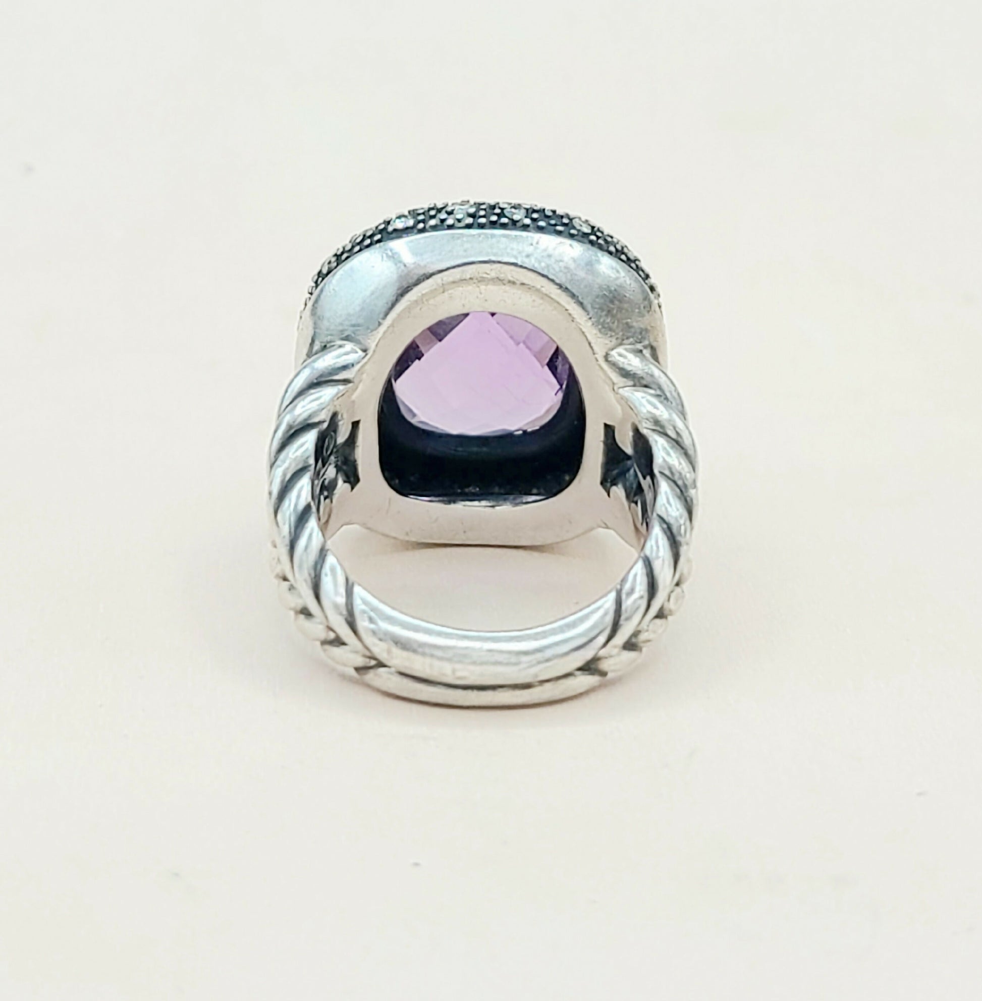    David Yurman Midnight Mélange Ring Amethyst & Diamonds