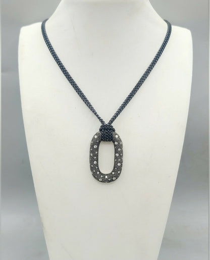    David Yurman Midnight Melange Pendant – Diamonds