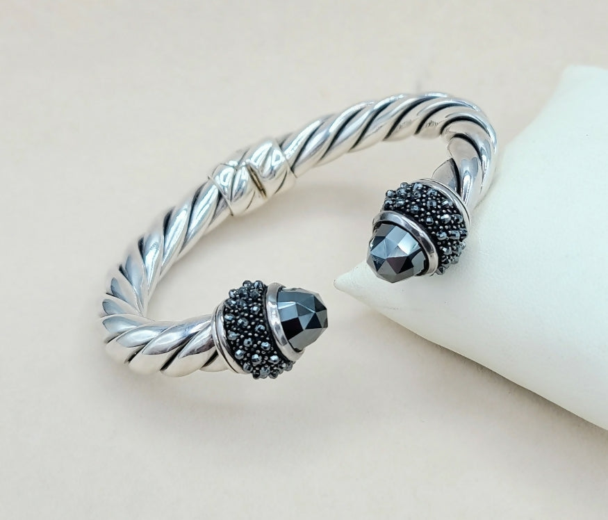    David Yurman Osetra Berries Bracelet Hematite