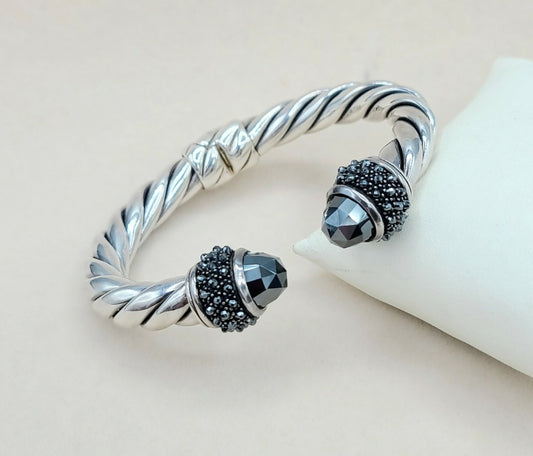    David Yurman Osetra Berries Bracelet Hematite