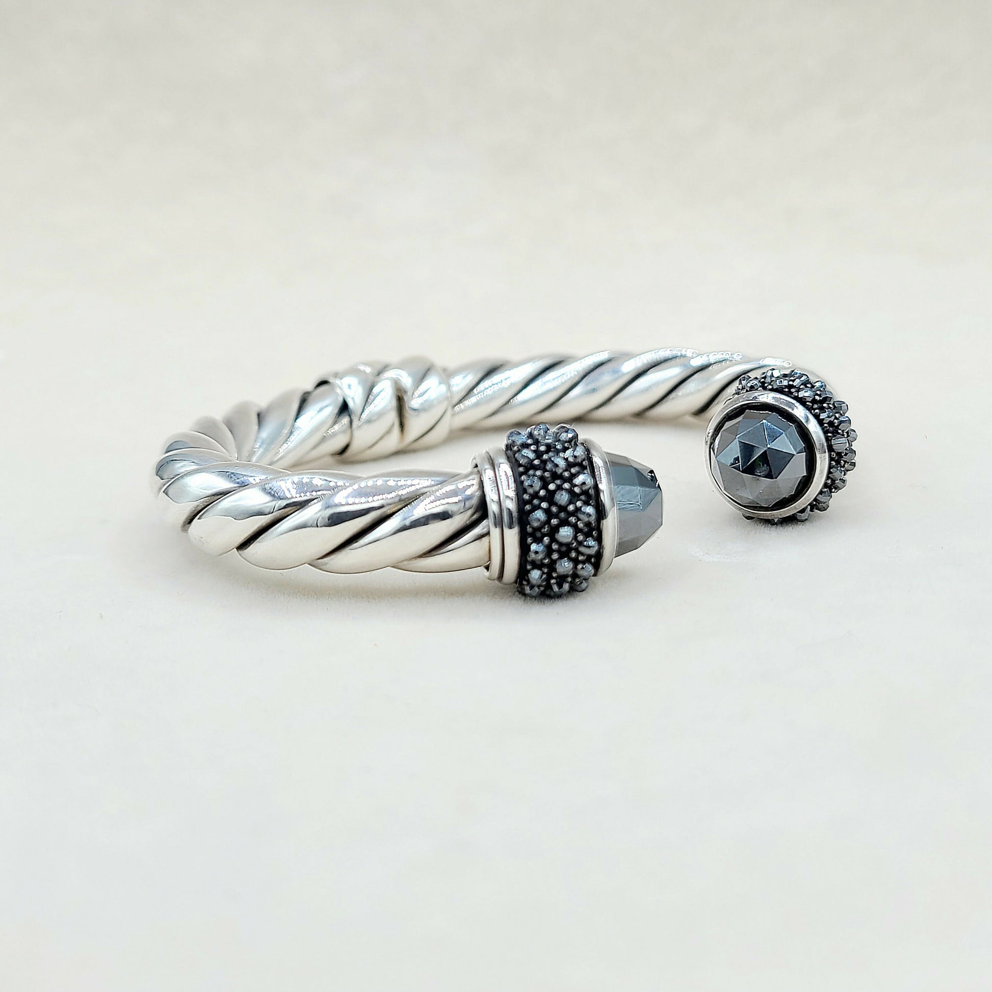    David Yurman Osetra Berries Bracelet Hematite