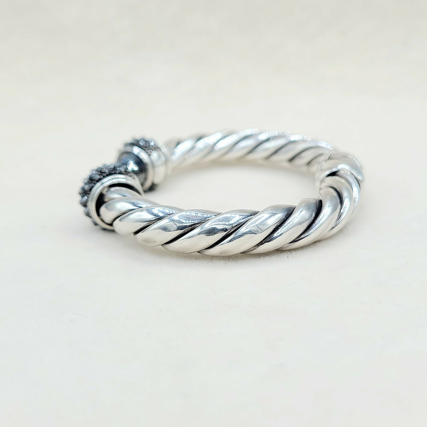    David Yurman Osetra Berries Bracelet Hematite