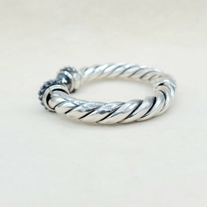    David Yurman Osetra Berries Bracelet Hematite