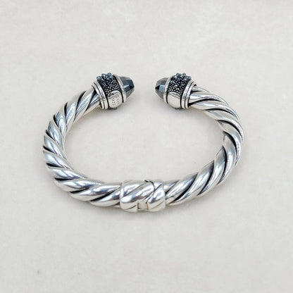    David Yurman Osetra Berries Bracelet Hematite