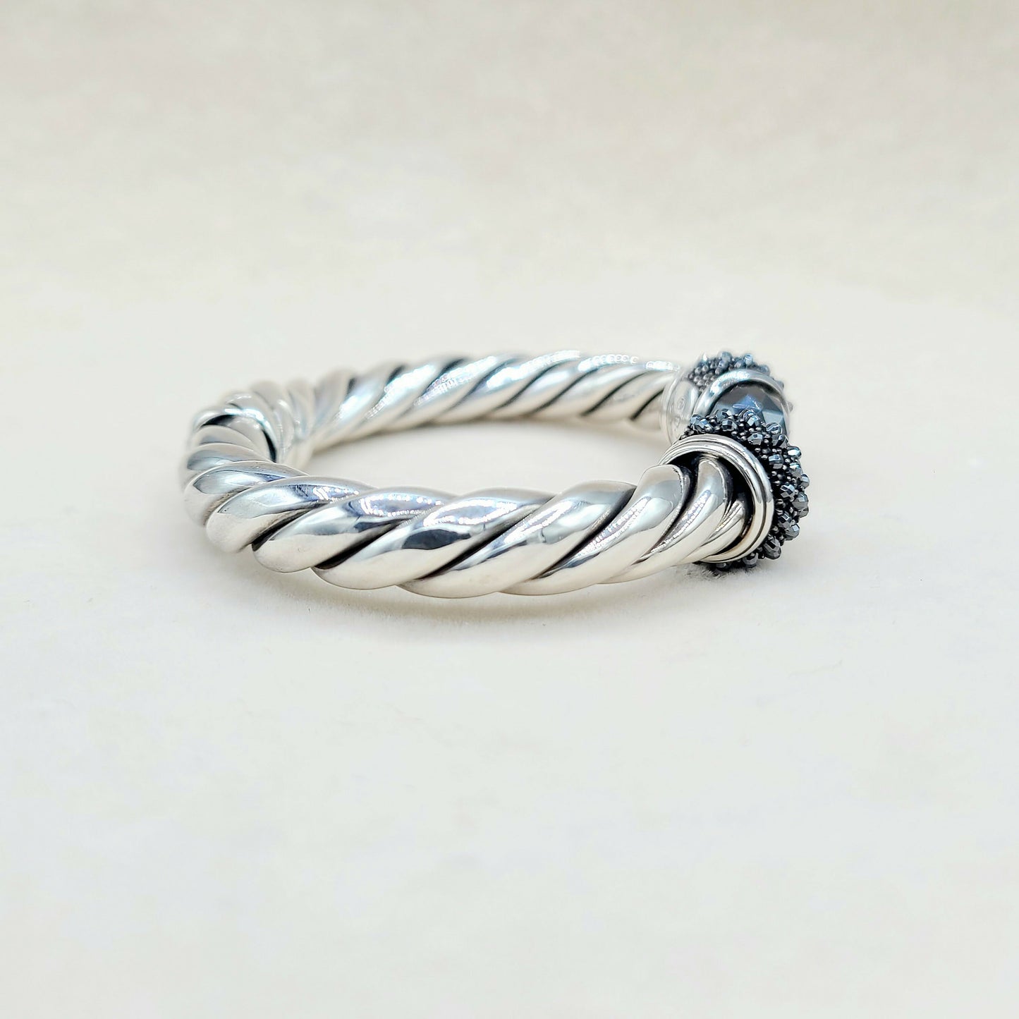    David Yurman Osetra Berries Bracelet Hematite
