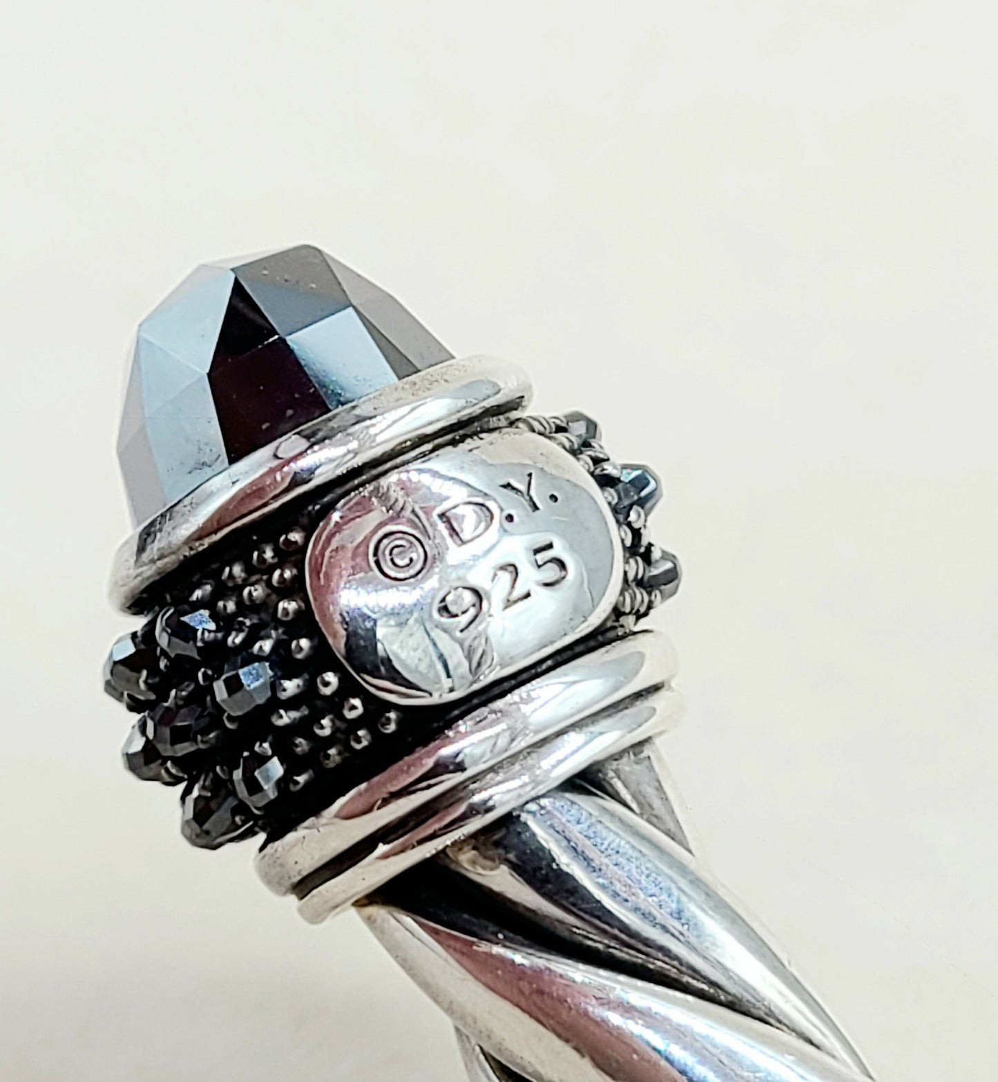    David Yurman Osetra Berries Bracelet Hematite