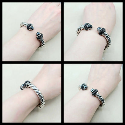    David Yurman Osetra Berries Bracelet Hematite