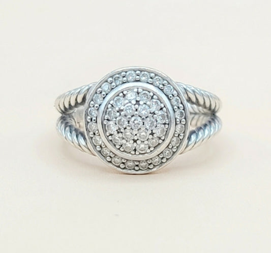    David Yurman Petite Cerise Diamond Ring