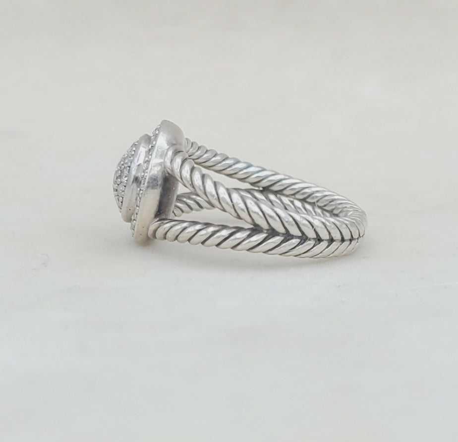    David Yurman Petite Cerise Diamond Ring