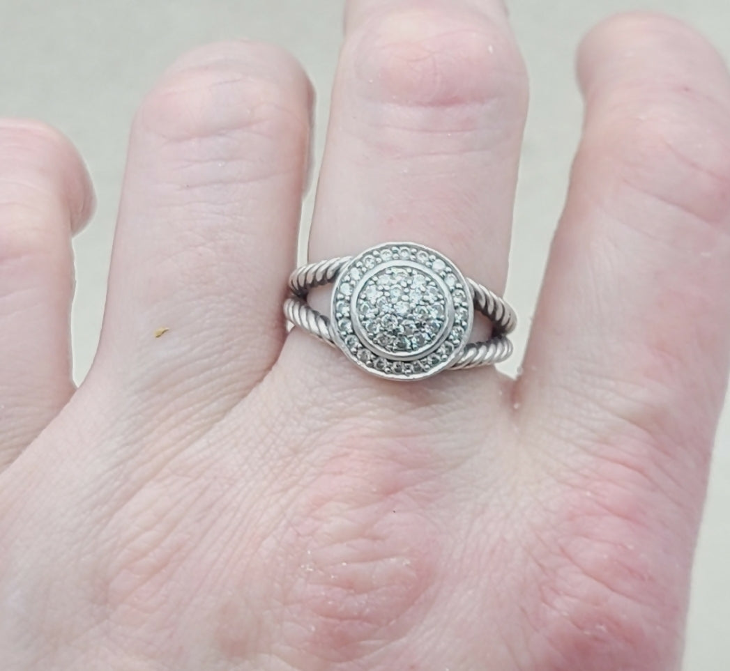    David Yurman Petite Cerise Diamond Ring